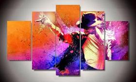 quadros decorativos Michael Jackson"