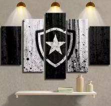 Quadros Decorativos Mosaico Botafogo Glorioso Estrela"