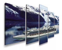Quadros Decorativos Mosaico Cruzeiro Marítimo Alaska" Quadros Decorativos Mosaico Cruzeiro Marítimo Alaska"