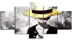 Quadros Decorativos Mosaico One Piece Monkey "