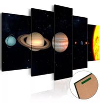 Quadros Decorativos Mosaico Sistema Solar"