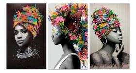 Quadros Decorativos Mulheres Negras Africanas Corredores CASA