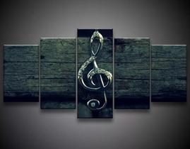 Quadros Decorativos Música Clave De Sol"