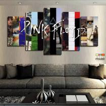 Quadros Decorativos Musica Pink Floyd 63x130mt em Tecido