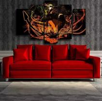 quadros decorativos Naruto E Gaara"