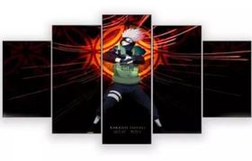 Quadros Decorativos Naruto Kakashi Hatake"