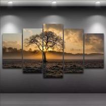 Quadros Decorativos Nascer Do Sol Paisagens Naturezas1"