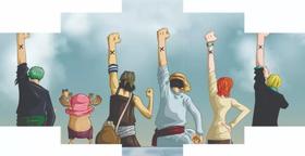 Quadros Decorativos One Piece Personagens Enies Lobby Mangá" Quadros Decorativos One Piece Personagens Enies Lobby Mangá"