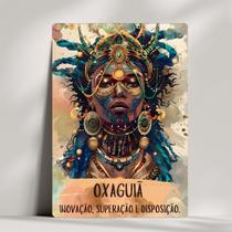 Quadros Decorativos Orixás Cultura Afro Brasileira / Cortados e Impressos a Laser / 14x20cm / Escolha o seu Quadros Decorativos Orixás Cultura Afro Brasileira / Cortados e Impressos a Laser / 14x20cm / Escolha o seu