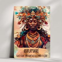 Quadros Decorativos Orixás Cultura Afro Brasileira / Cortados e Impressos a Laser / 14x20cm / Escolha o seu Quadros Decorativos Orixás Cultura Afro Brasileira / Cortados e Impressos a Laser / 14x20cm / Escolha o seu