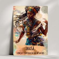 Quadros Decorativos Orixás Cultura Afro Brasileira / Cortados e Impressos a Laser / 14x20cm / Escolha o seu