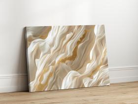 Quadros Decorativos para Sala Quarto Textura Orgânica Luxo 130x90 Linha Premium IMpresso nas Laterais