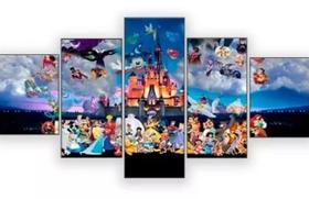 quadros decorativos Personagens Disney"