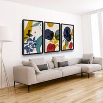 Quadros Decorativos Plantas Formas Coloridas Cozinha Sala Quadros Decorativos Plantas Formas Coloridas Cozinha Sala