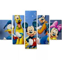 quadros decorativos Quarto De Crianças Infantil Mickey"