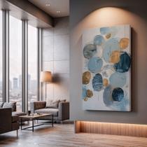 Quadros Decorativos Reflexos do Céu 40x60 Moderno Luxo Sala Quarto Escritório