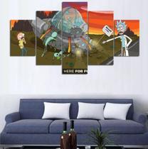 Quadros Decorativos Rick And Morth Nave" Quadros Decorativos Rick And Morth Nave"