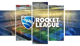 Quadros Decorativos Rocket League Game Quarto Estúdio" Quadros Decorativos Rocket League Game Quarto Estúdio"