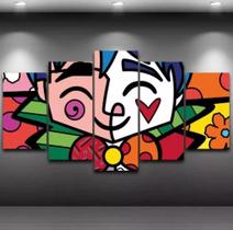 Quadros Decorativos Romero Brito Criança Menino"