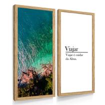 Quadros Decorativos Sala Cozinha Dupla Praia Viajar Quadros Decorativos Sala Cozinha Dupla Praia Viajar