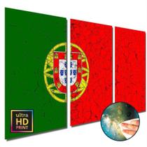 Quadros decorativos sala quarto Bandeira de Portugal 2