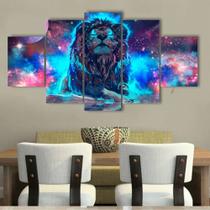 Quadros Decorativos Sala Quarto Leão No Universo