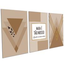 Quadros Decorativos Sonhos Sala Escritório Quarto Moderno Casal PMG