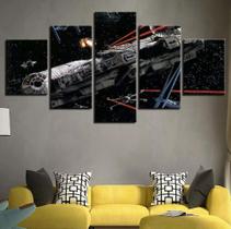 Quadros Decorativos Star Wars Batalha Naves" Quadros Decorativos Star Wars Batalha Naves"
