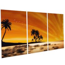 Quadros Decorativos Sunset Sala Escritório Quarto Moderno Casal PMG Quadros Decorativos Sunset Sala Escritório Quarto Moderno Casal PMG
