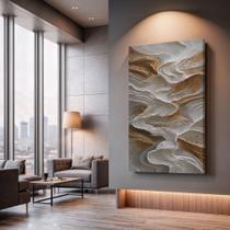 Quadros Decorativos Textura Mineral 120x75 Moderno Luxo Sala Quarto Escritório Quadros Decorativos Textura Mineral 120x75 Moderno Luxo Sala Quarto Escritório