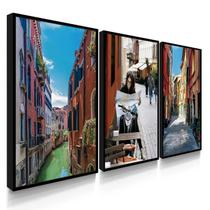 Quadros Decorativos Viela Itália Paisagem Quadros Decorativos Viela Itália Paisagem