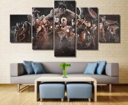Quadros Decorativos Vingadores Guerra Infinita"