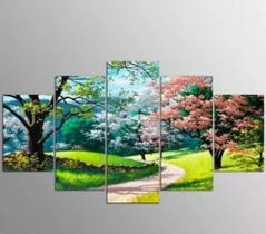 Quadros Decorativos Ypes Coloridos"