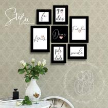 Quadros Deus Rosê Gold