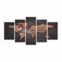 Quadros Mapa - Mapa Mundi- Mundo decorativo em MDF Quadros Mapa - Mapa Mundi- Mundo decorativo em MDF