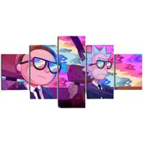 Quadros Mosaico De Peças Rick E Morty Para Sala Quartos Quadros Mosaico De Peças Rick E Morty Para Sala Quartos