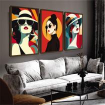 Quadros Mulheres Feminismo Decoração Sala Quarto