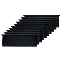 Quadros para apicultura Mann Lake 16 cm revestidos com cera de abelha, pacote com 10 Quadros para apicultura Mann Lake 16 cm revestidos com cera de abelha, pacote com 10