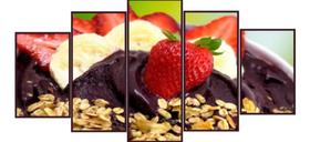 Quadros Para Sala Açaí Com Morango Açaiteria " Quadros Para Sala Açaí Com Morango Açaiteria "