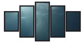 Quadros Para Sala Água Natural Fundo Do Mar" Quadros Para Sala Água Natural Fundo Do Mar"