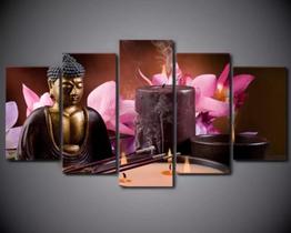 Quadros Para Sala Buda Yoga Zen"