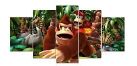 Quadros Para Sala Donkey Kong Super Nintendo" - aero print