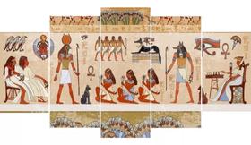 Quadros Para Sala Egito Hieróglifos"