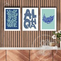 Quadros Para Sala Fundo do Mar Aloha Quadros Para Sala Fundo do Mar Aloha