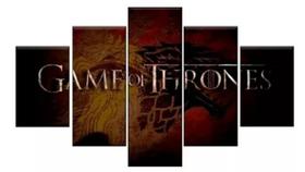 Quadros Para Sala Game Of Thrones"