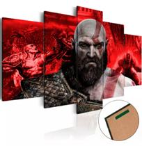 Quadros Para Sala God Of War Kratos"