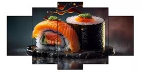 Quadros Para Sala Japonesa Sushi"