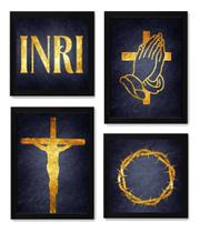 Quadros Para Sala Jesus Cruz Religioso Coroa Fé Decoração Quadros Para Sala Jesus Cruz Religioso Coroa Fé Decoração