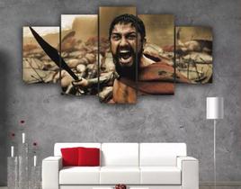 Quadros Para Sala Leonidas 300 De Sparta" Quadros Para Sala Leonidas 300 De Sparta"