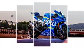 Quadros Para Sala Moto Gp Suzuki"